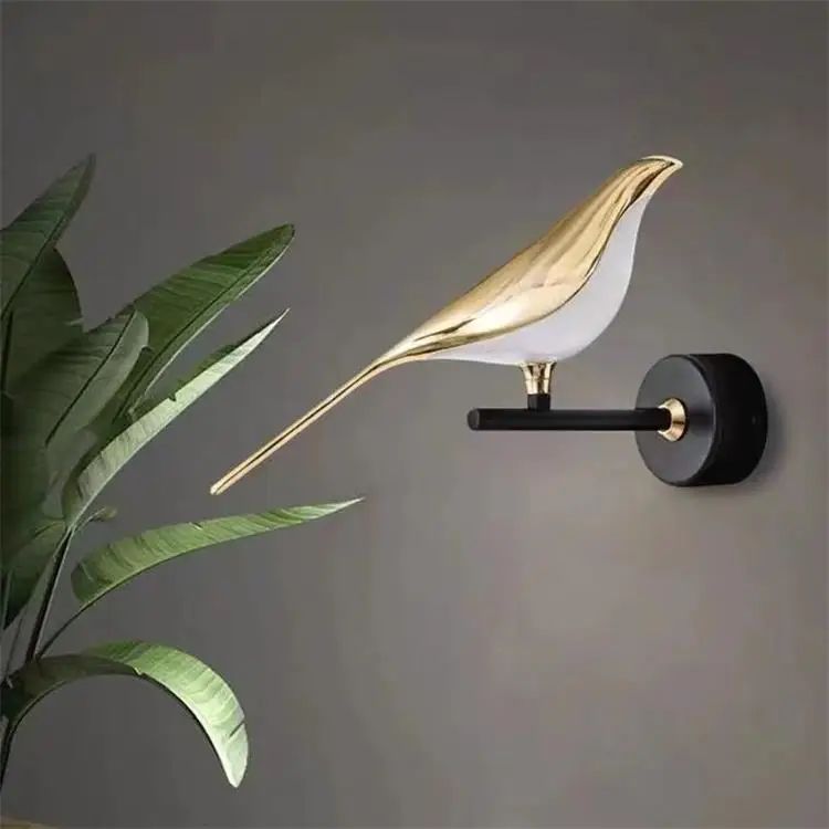 product cuckoo bird shape wall lamps light luxury home decor led wall sconce postmodern design indoor decorative wall lights lighting-12