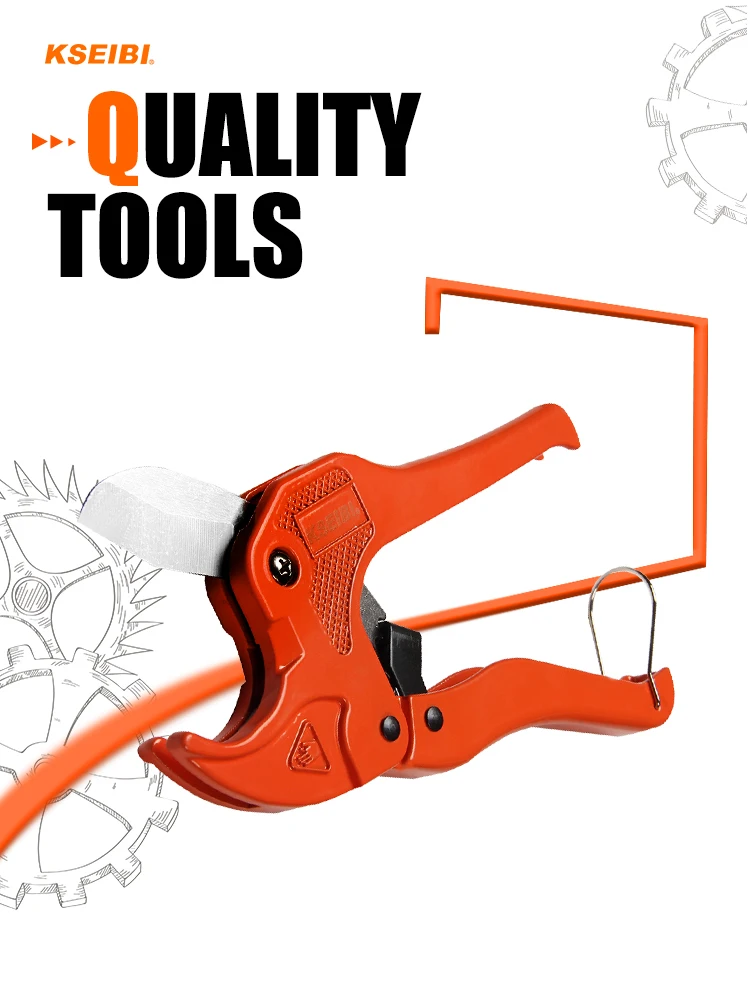 Kseibi Pvc Pipe Cutter42mm Plastic Pipe Cutting Tube Cutter Plumbing
