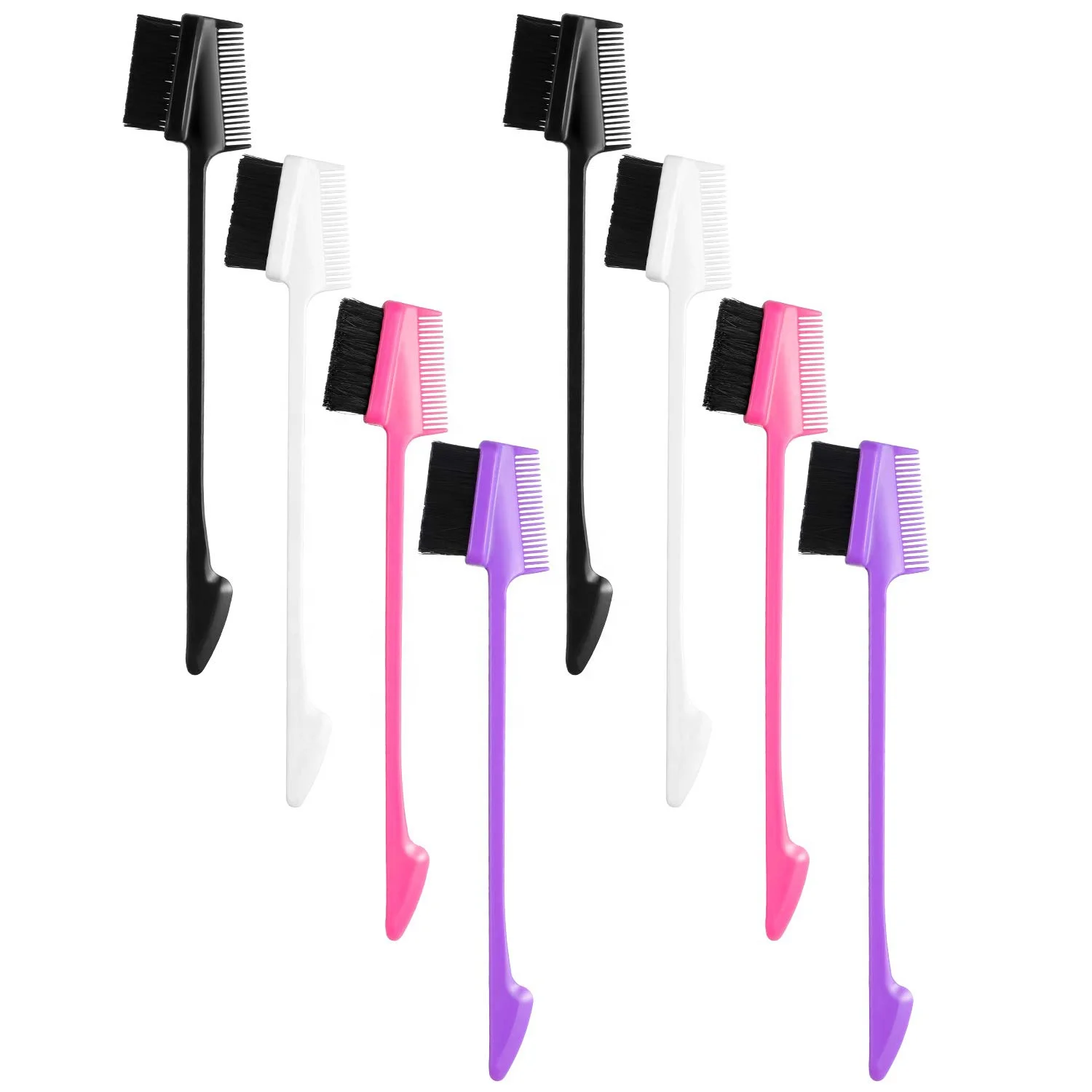 Wholesale Double Edge Brush And Edge Control Brush And Edge Hair Brush