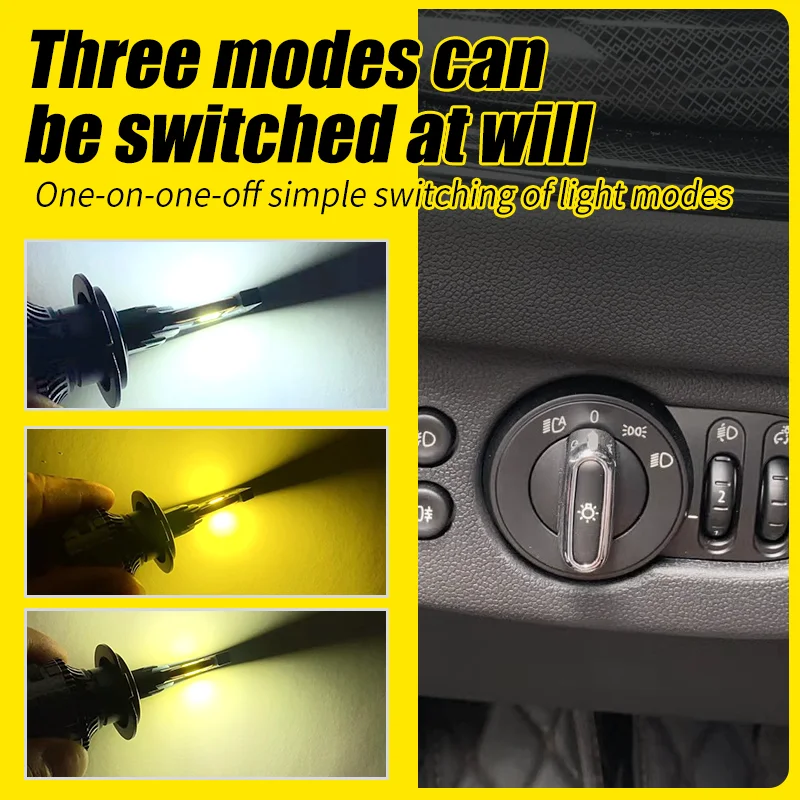 V85 Auto Led Light H4 70w 29800lm H7 H1 H3 Headlamps Bulb H11 9005 9006