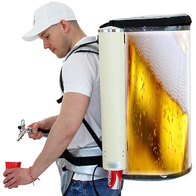 
Backpack Beer Dispenser for 19 Liter Beer by Rocketpacks 