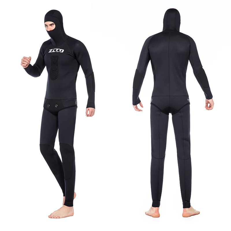 Smooth Skin 5mm Open Cell C4 Wetsuit 5mm Man Neoprene 5mm Mens Mimetic