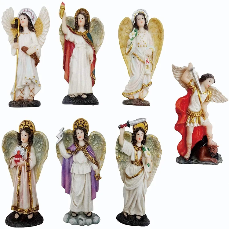 3 Inch Archangels With For Fridge Complete Set Of Seven Angels