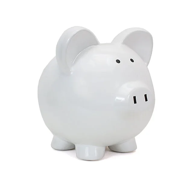 Wholesale White Ceramic Super Big Piggy Banks - Buy Wholesale Ceramic ...