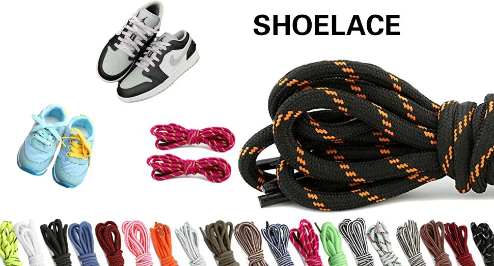 Heavy Duty Boot Shoe Laces Custom Round Wave Shape Hiking Shoelaces For Climbing Outdoor Buy