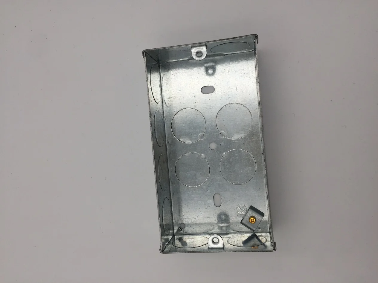 4'' Squares Metal Galvanized Steel Welded Electric Switch Junction Box