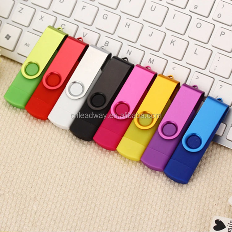 Classic Swivel USB Flash Drive Promotional Gift Micro USB Stick 4gb 8gb 16gb Pen Drive - ANKUX.COM