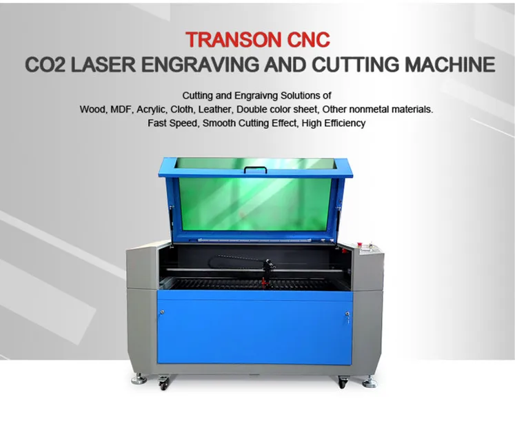 high  performance TN1390 CO2 laser engraving machine with 100w