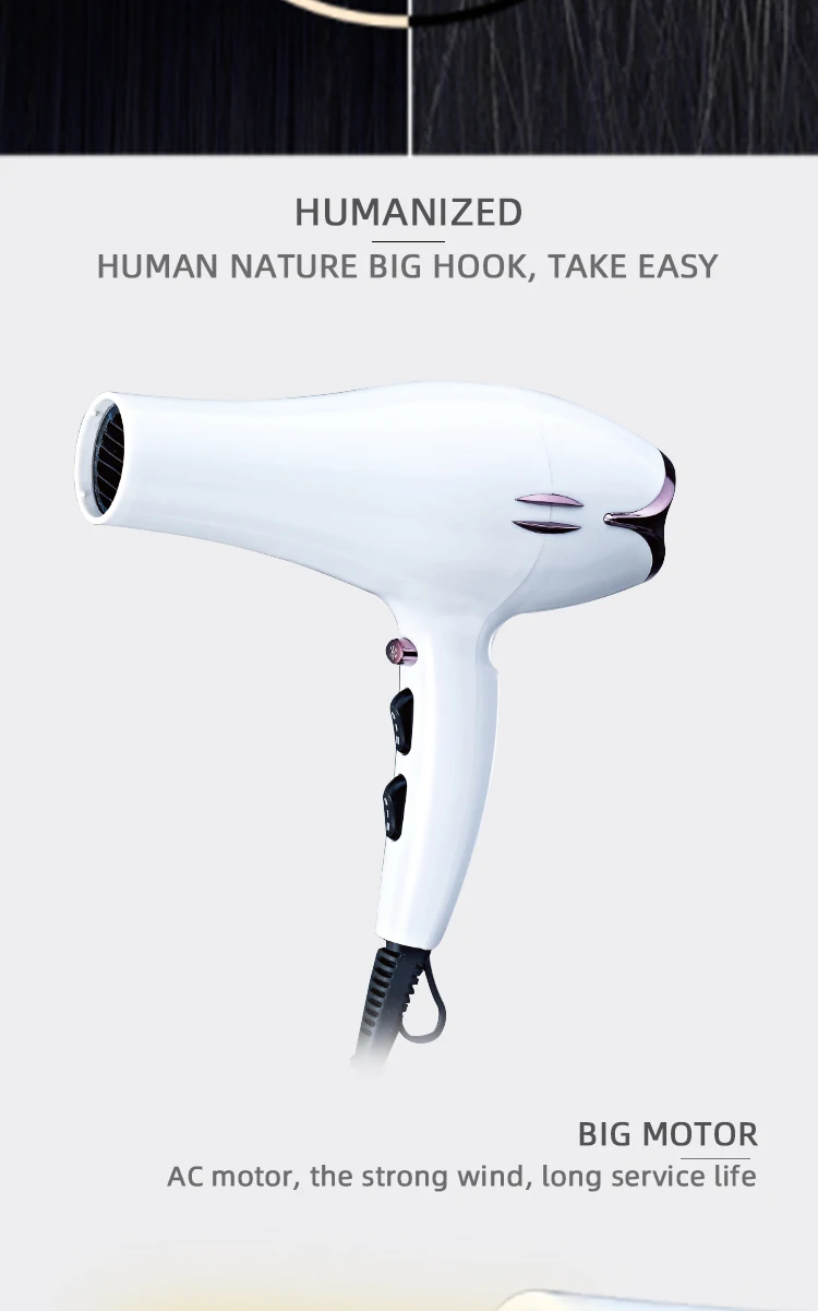 Customized Cold Air Function Hair Dryer Quick Dry Lightweight Hair