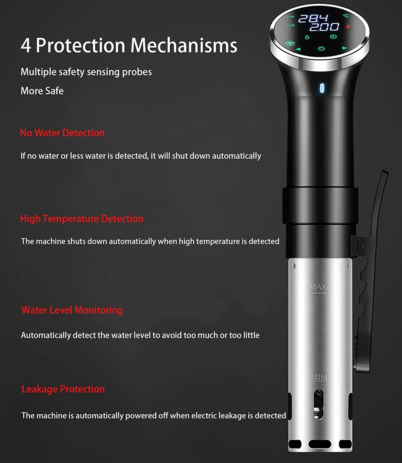 Thawing Equipment, WIFI, 1100W, SJ-S015W - detail 6