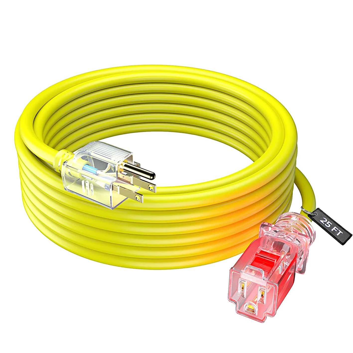 Extension Cord With Lock (prevents Cord From Unplug) Outdoor Heavy Duty