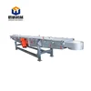 Safety and low noise linear vibration screen for coconut particles