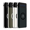 2019 New QI mobile wireless charger power bank 10000mah with dual USB output and digital display