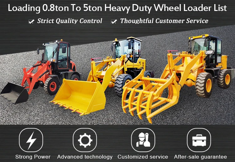 Zl912 910 920 930 940 950 Payloader Machine Small Wheel Loader Front ...