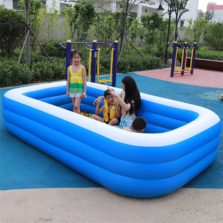 rectangular inflatable kiddie pool