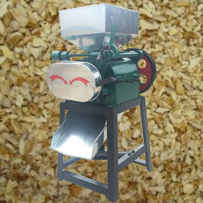 Automatic Flattened Rice-Grains-Oat Flattening Machine