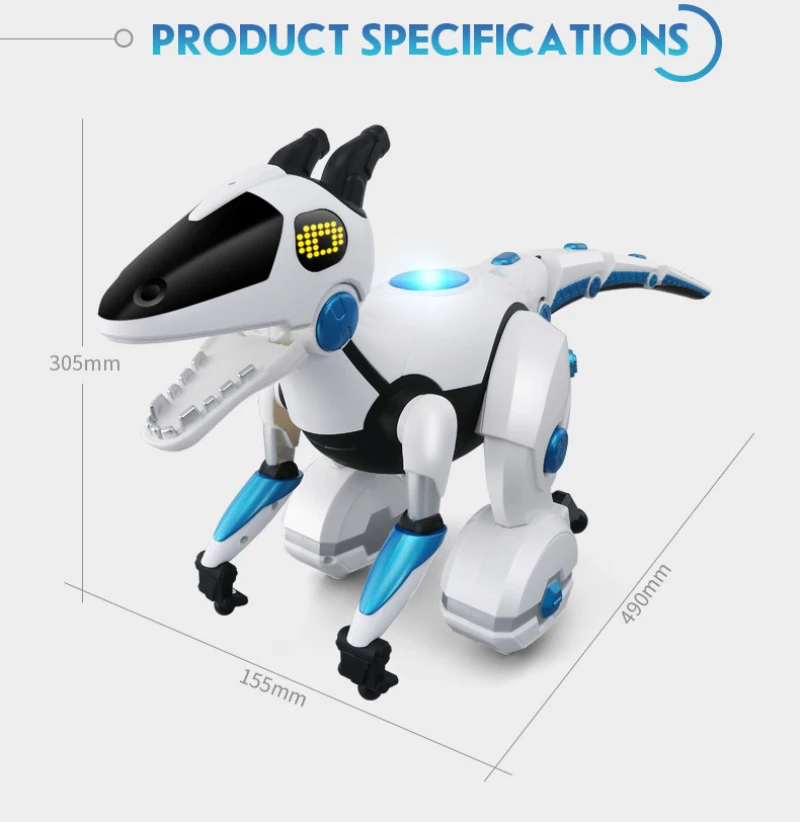 Jouet interactif Intelligent Intelligente Dinosaur Robot À