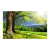Giclee Canvas Prints Spring Lush Tree Beautiful Handmade Natural Scenery Painting