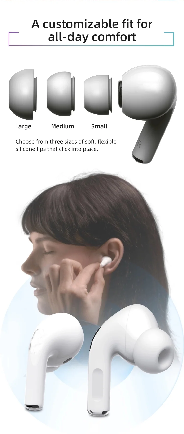 2020 Newest 1:1 Original Active Noise Cancelling Wireless Headphone Earphone Sports Headset for iphone XS - ANKUX.COM