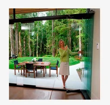 Nh&agrave; M&aacute;y Gi&aacute; Bifold <span class=keywords><strong>Cửa</strong></span> Kh&ocirc;ng Khung Nh&ocirc;m Tấm K&iacute;nh <span class=keywords><strong>Gấp</strong></span> <span class=keywords><strong>Cửa</strong></span> Trượt