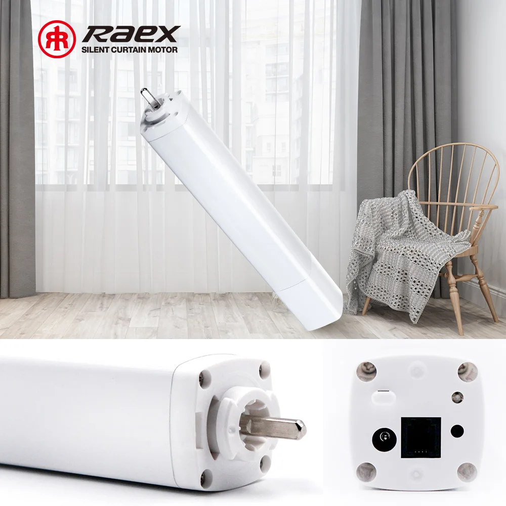 Electric Motorized Control Remote Stage Rail Curtain Motor Zigbee - ANKUX.COM