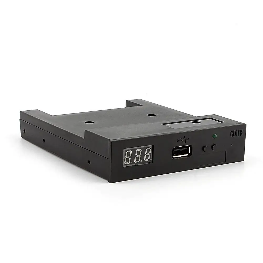 Generic SFR1M44-U100K color negro Emulador de disquetera USB 