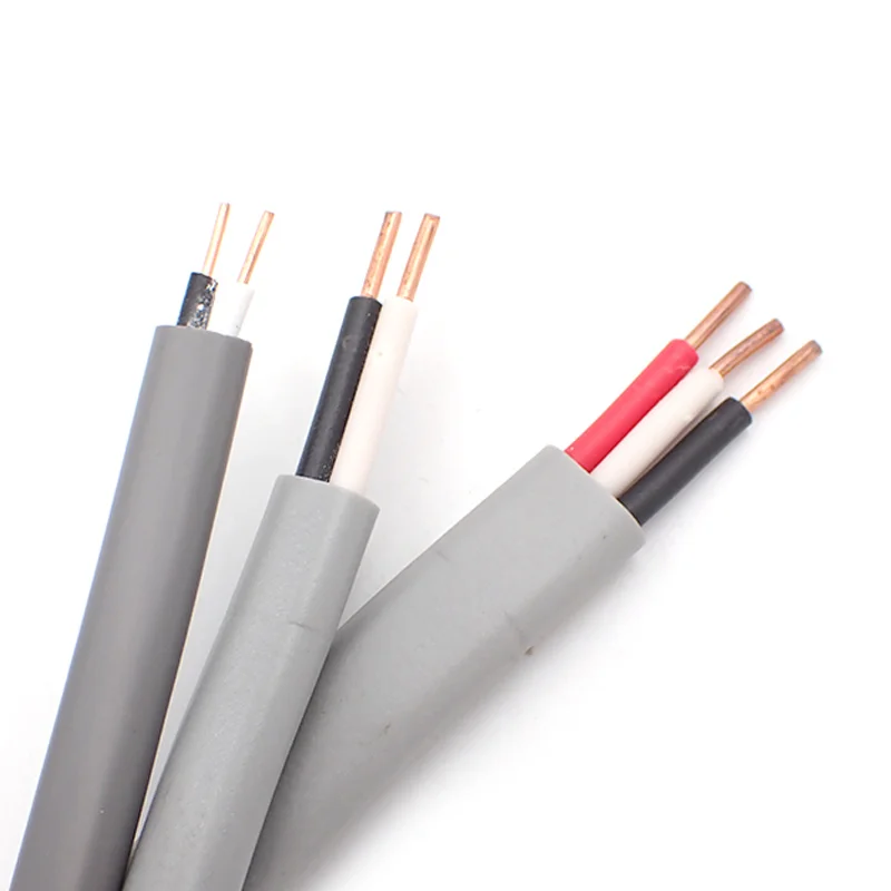 VVF Cable 1.6mm 3 Core Gray - 600V PVC Insulated Cable