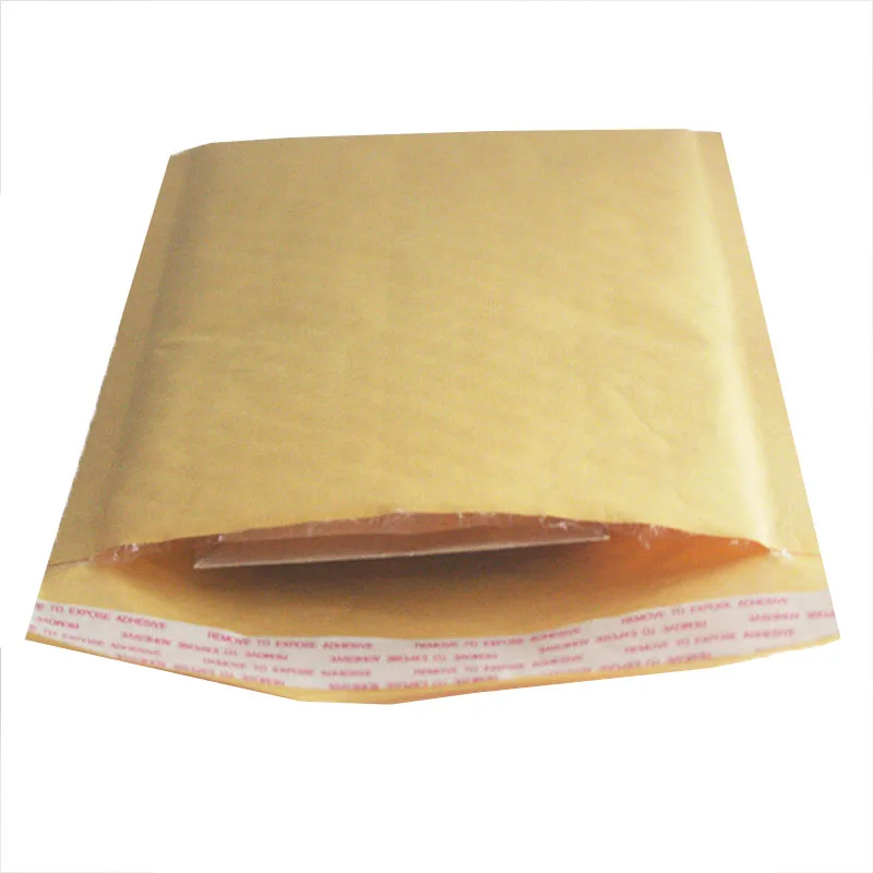 
Envelope Bag Bubble Mailer for Postal Packaging Bag Kraft Paper Yellow 