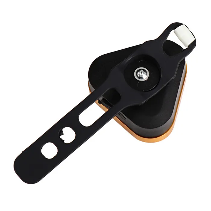 Triangle Bike Warning Taillight Safety USB Rechargeable Cycling Light Red Flash Light Bicycle Rear Lamp with Built-in Battery