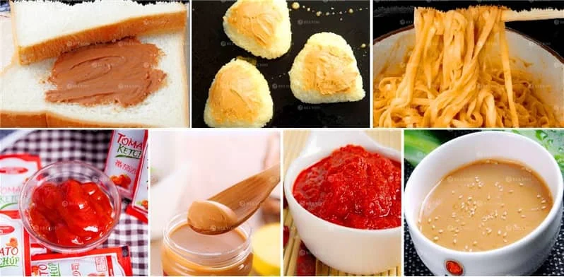 Stainless steel industrial colloid mill peanut butter ginger garlic pistachio paste chili tahini tomato sauce making machine
