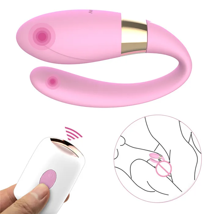 Top Selling High Quality Silicone U Shape Vibrator Wireless Remote