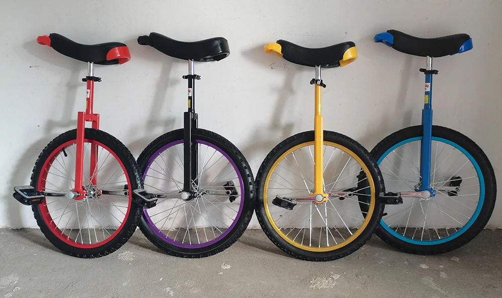 Kids Unicycle Exercise Bike One Wheel Aluminum Alloy Monocycle Unicycle