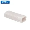 YOUU PVC Flexible Air Duct 80mm Electrical Conduit Pipe Air Conditioning Pipe Free Joint AC80FJ Air Duct PVC