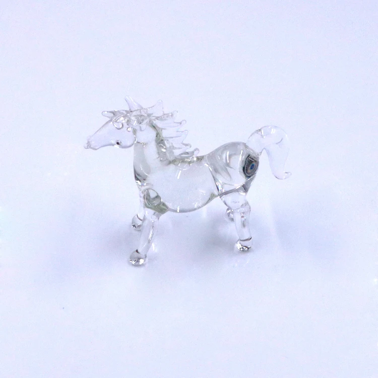 Stunning Horse Glass Figurine Handmade Christmas Gift For Her Him Husband Wife 