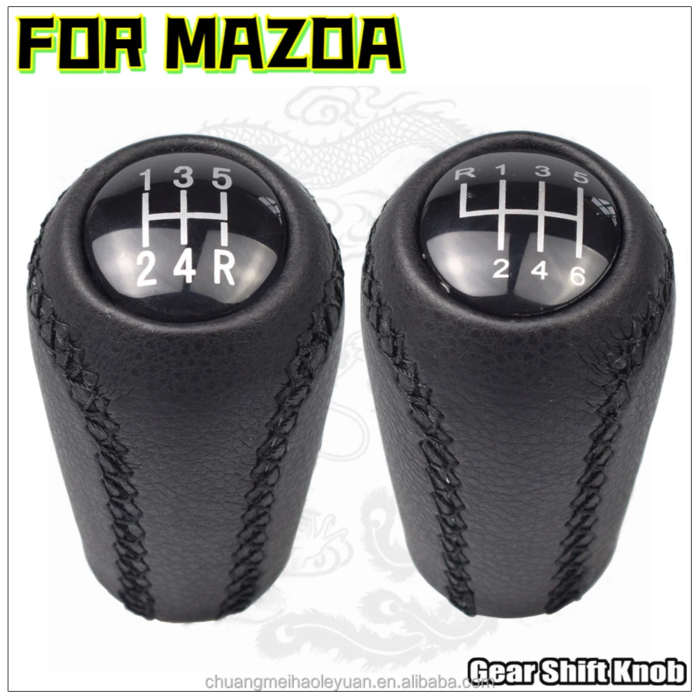 Car Shift Knob Gear Shifter For VW Tiguan 5N 2007-2011 5/6 Speed,Car Lever Shifter Stick With Gaiter Boat Car Accessories,A-5 Speed