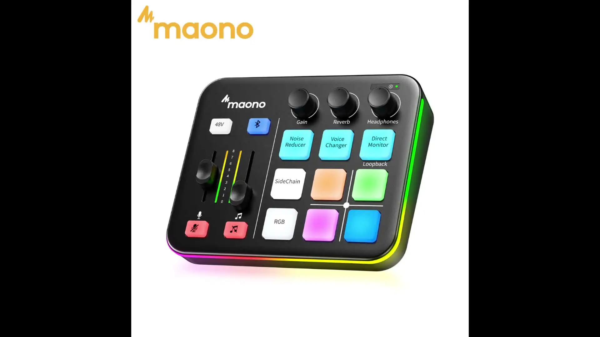 Maono PD100 ゲーミングオーディオミキサー（G1NEO 新品付き