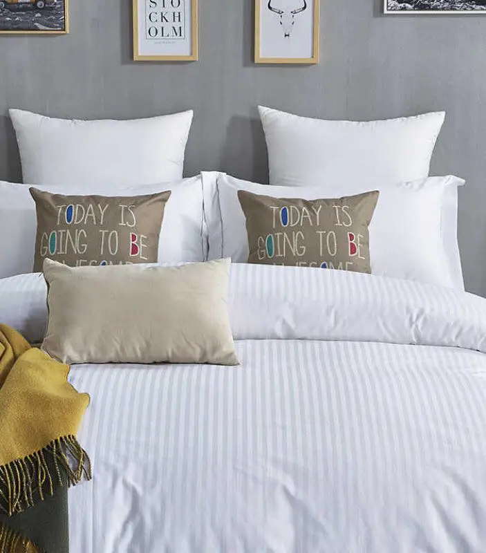 Good Quality 300t 100 Cotton Hotel Bed Sheet Sets,Hotel Balfour