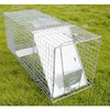 Easy Set Galvanized Wire Collapsible Large Animal Cage