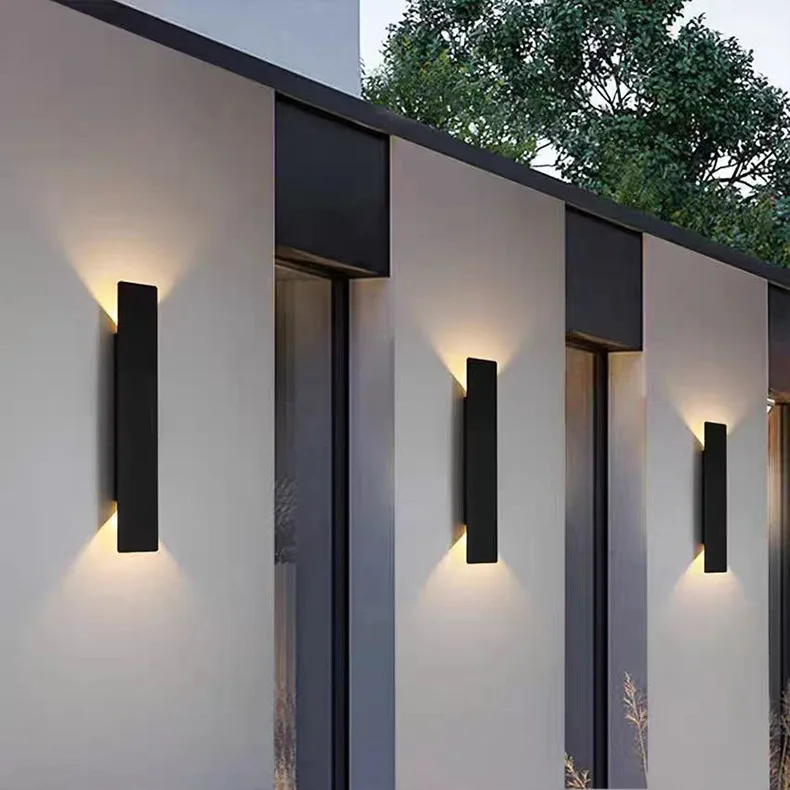 product long strip wall light simple corridor staircase pillar light background wall decoration outdoor wall lamp ip65 water proof-5