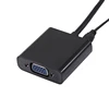 factory high quality cable Gold Plated 0.25m1080P HDMI TO VGA adapter for sale