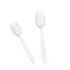 High quality biodegradable compostable cornstarch cake fruit plastic spoon and fork