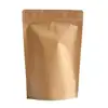 680g Tea Packing Kraft Paper Zipper Bag