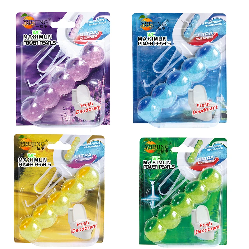 Disinfection Deodorant Toilet Air Freshener Fragrance Ball Hanging