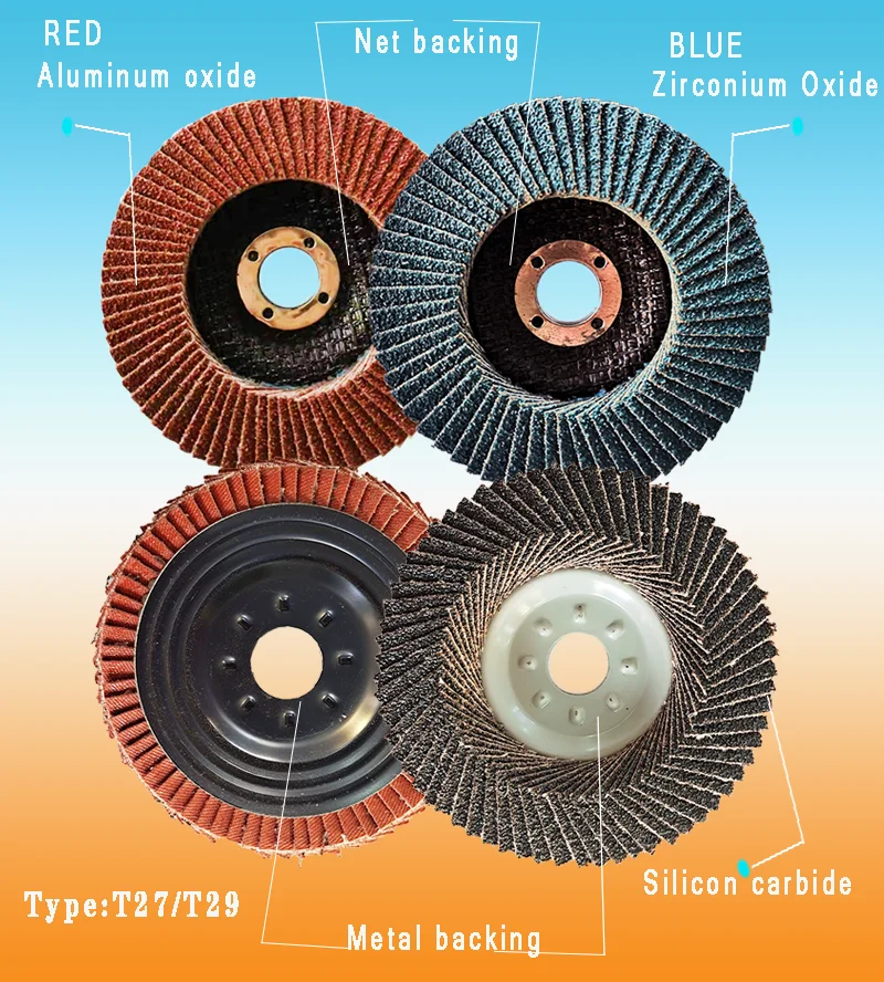 5 Inch Flap Disc Vsm Cutis Grinding Wheel Sand Cec 125Mm T29 Diamond Flower Supplier Wood Z/A Angle 125 Soft Zirc Grinder