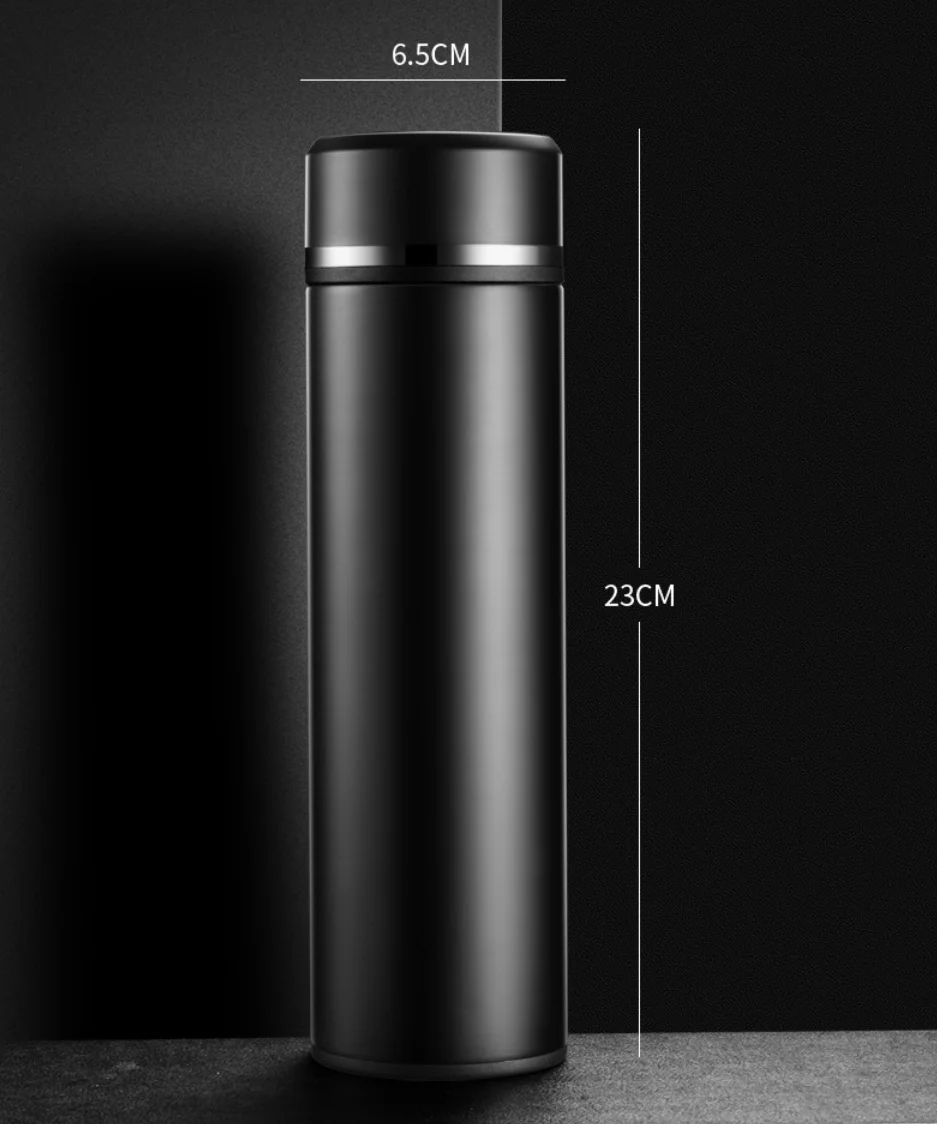 2020 New arrival SUS 316 stainless steel intelligent thermos business gift tea coffee water drinking bottle