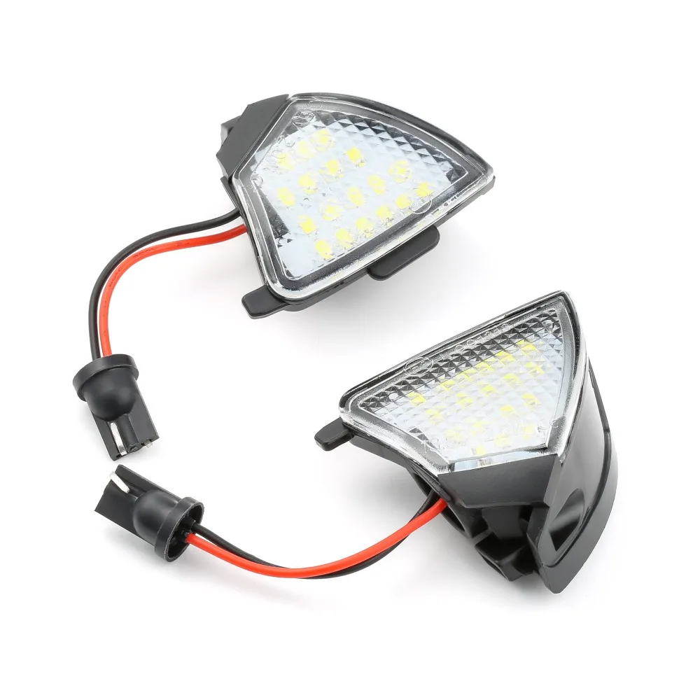 2pcs Under Side Light Mirror Puddle Lamp For Vw Volkswagen Eos ...