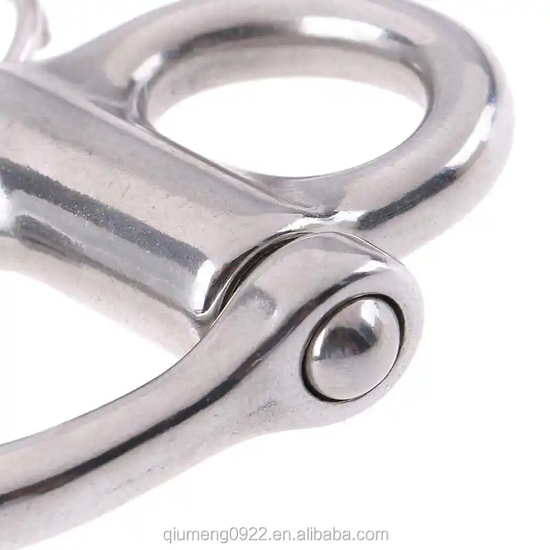 Details about   316 Stainless Steel Rigging Sailing Fixed Bail Snap Shackle Yacht Outdoor LiYJEN 