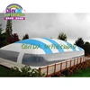 Portable outdoor used transparent inflatable pool dome with covered tents from China inflatable pool cover tent factory