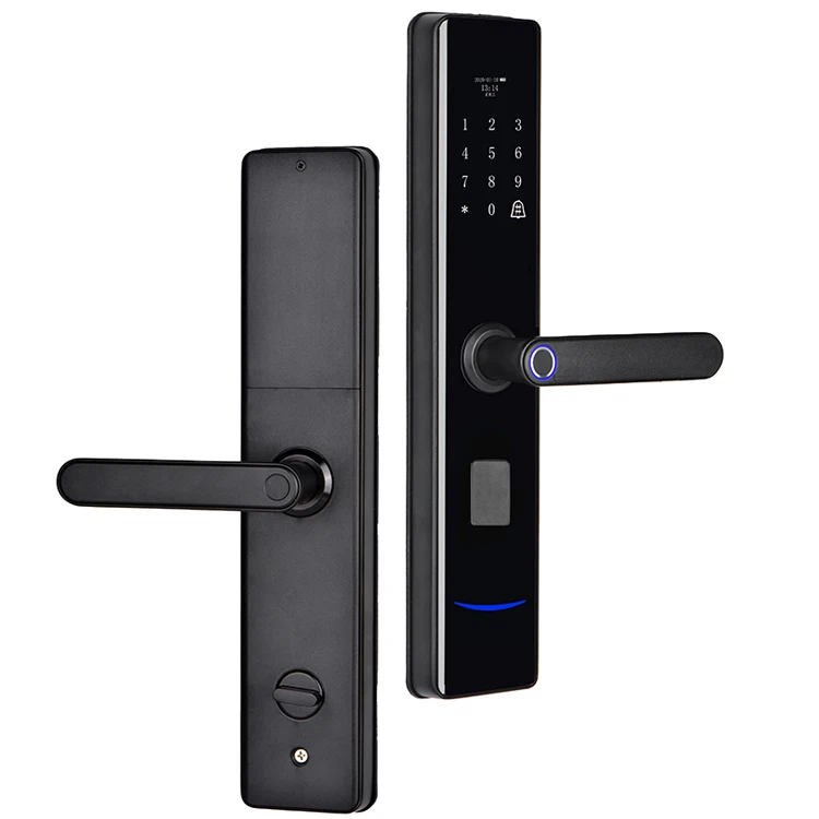 
ELA hot sale semi-automatic smart electronic home security fingerprint door lock 