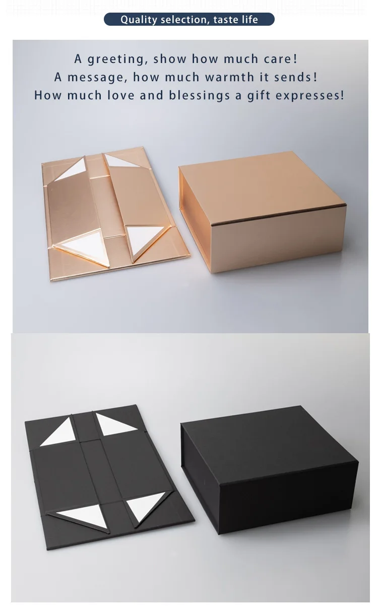 product-Dezheng-Hot Selling Wholesale Custom Folding Storage Clothing Box Packaging Foldable Cardboa-2
